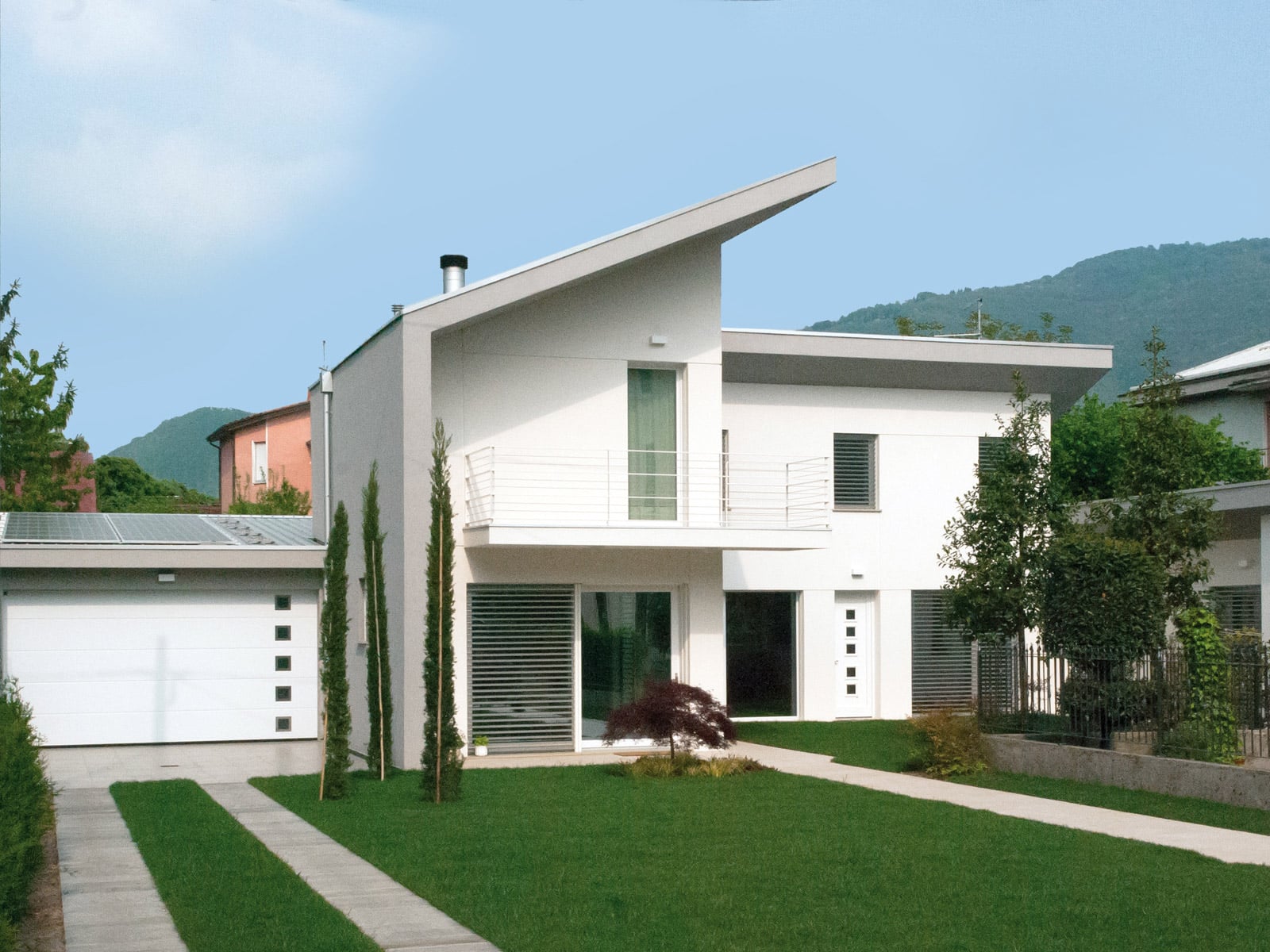 Casa moderna in legno - Albino (Bergamo)
