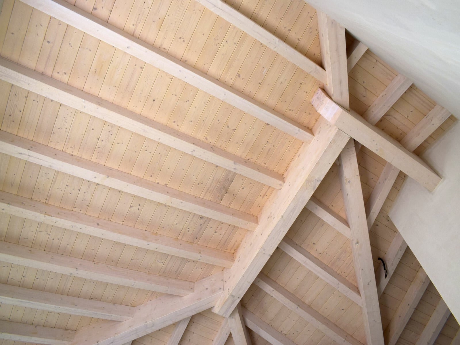 solaio villa in legno