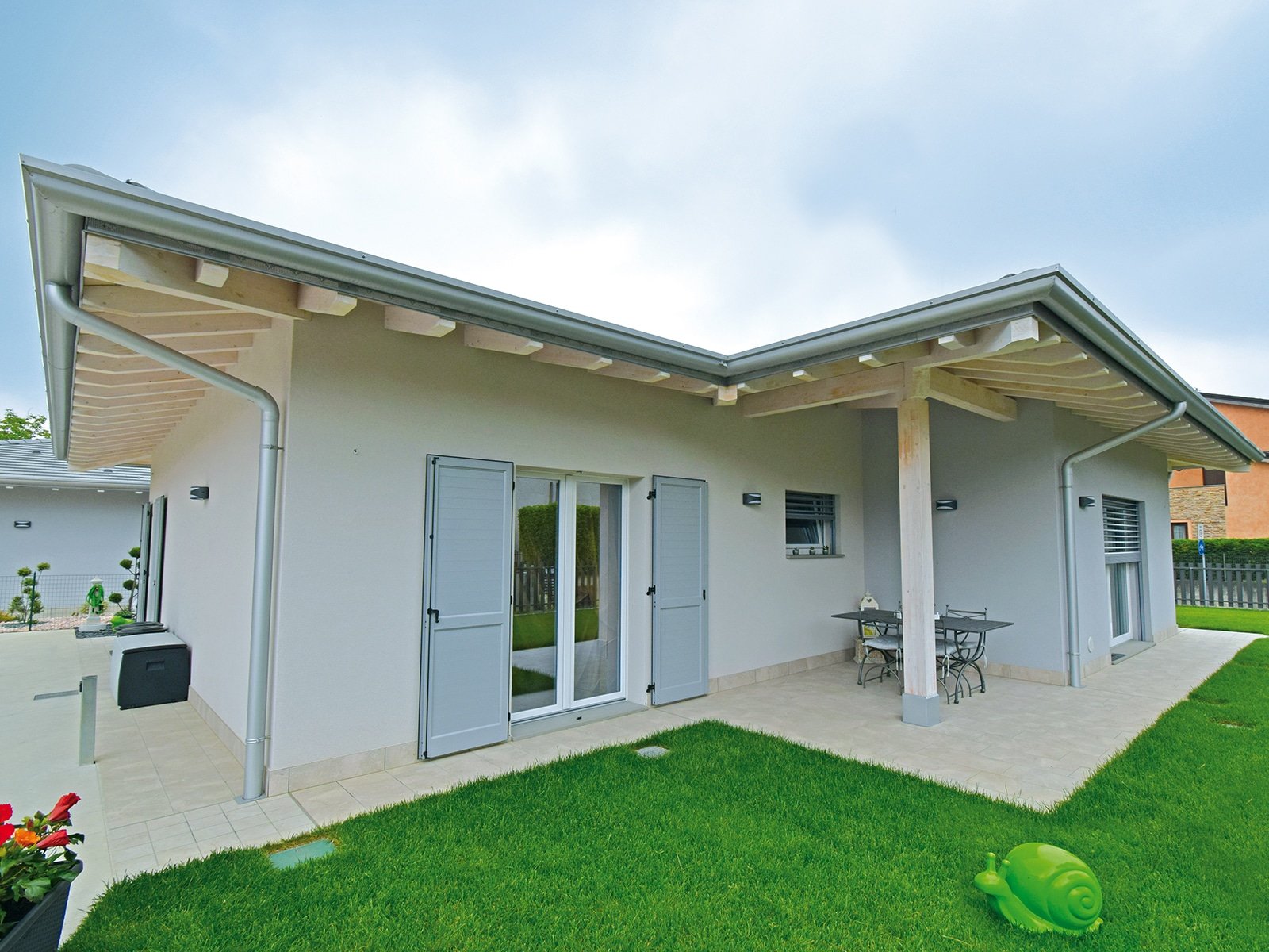 Villa in legno a Scanzorosciate, Bergamo