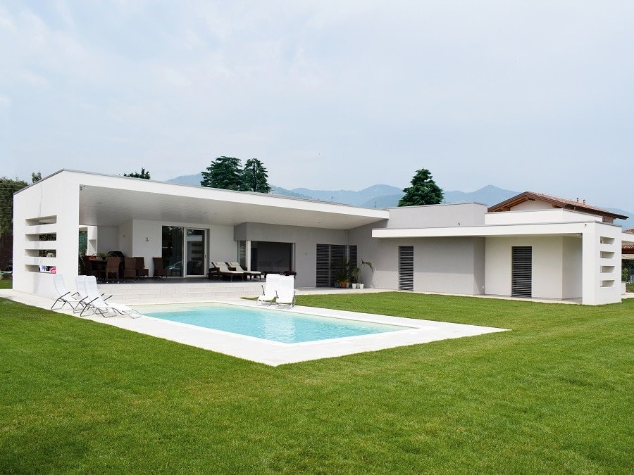 Villa singola in legno ad Almenno S. Salvatore, Bergamo