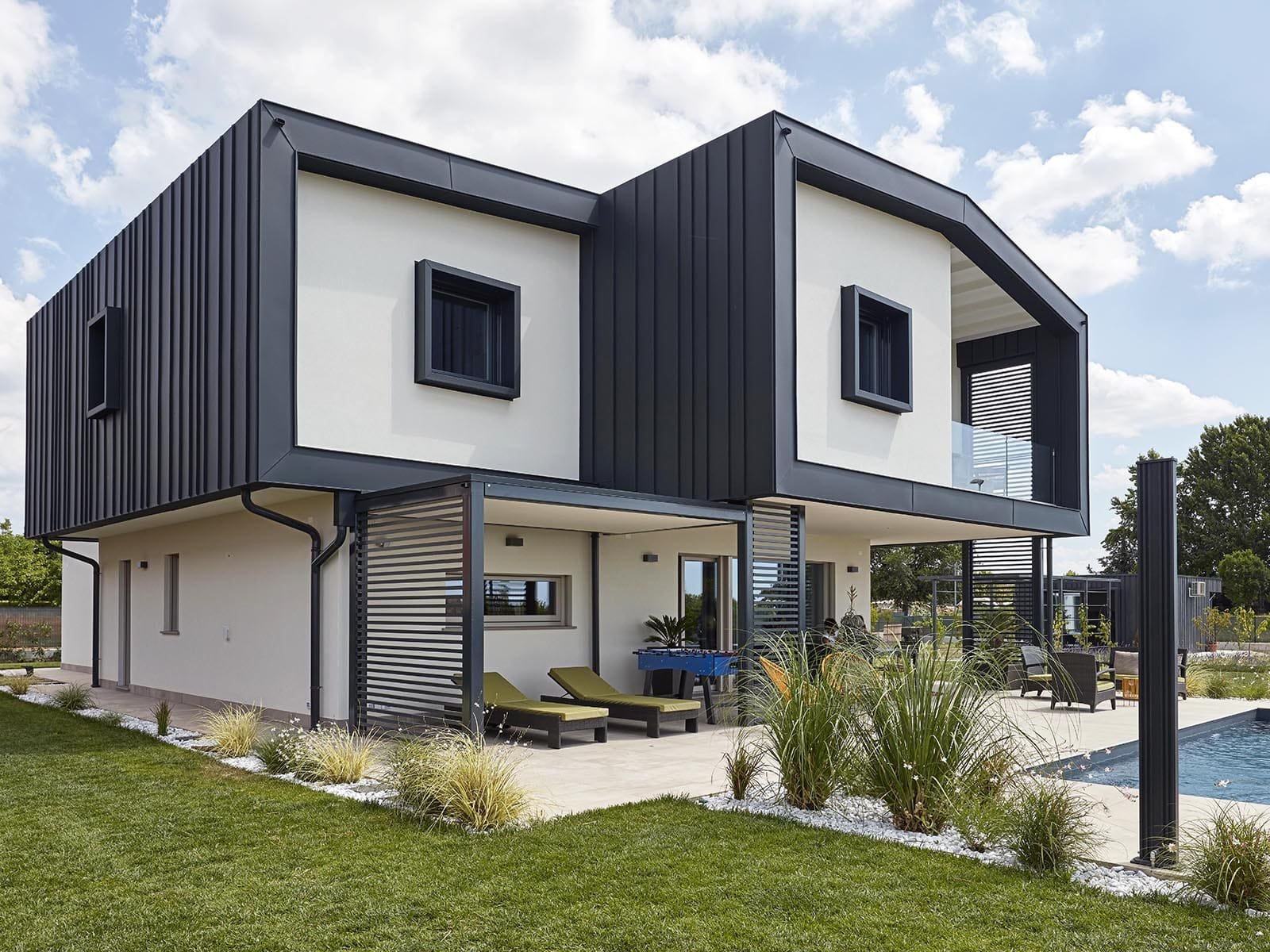 Villa moderna in legno a Bergamo - Marlegno