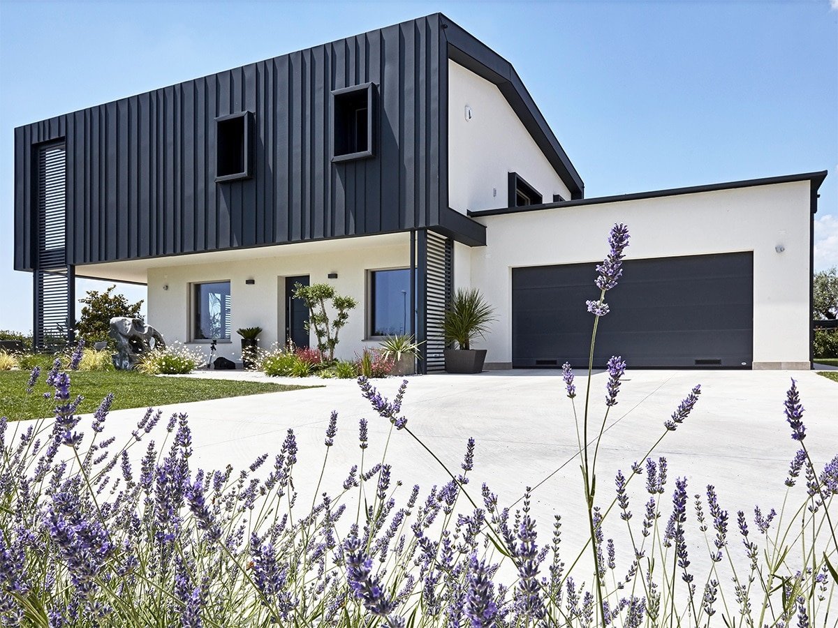 Villa moderna in legno a Bergamo - Marlegno