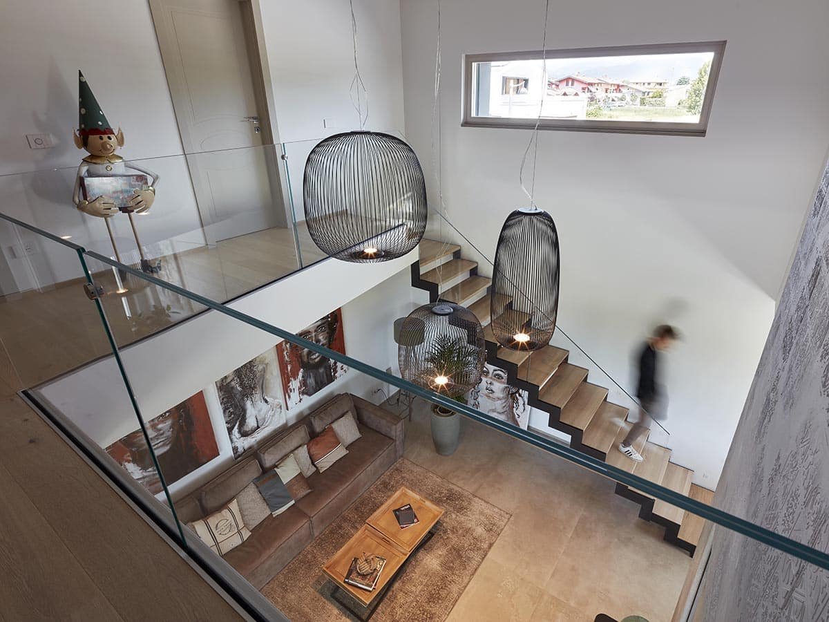 Villa moderna in legno a Bergamo - Marlegno