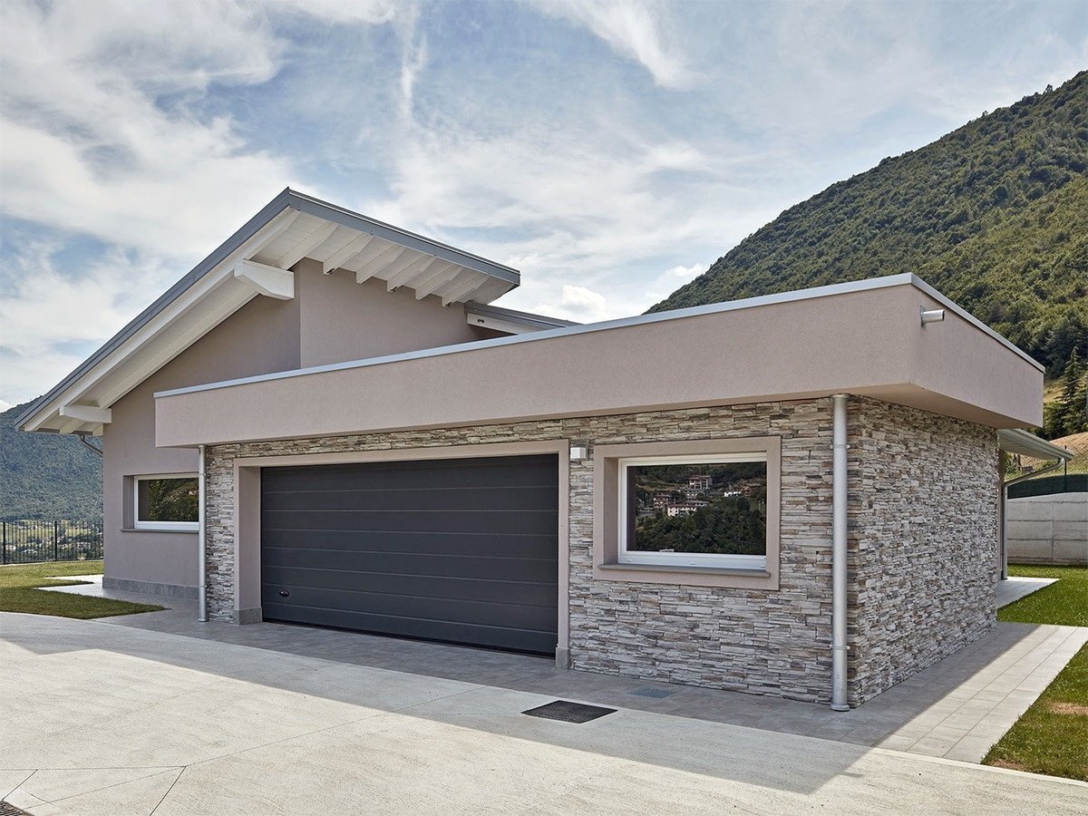 Villa singola in legno a Sovere