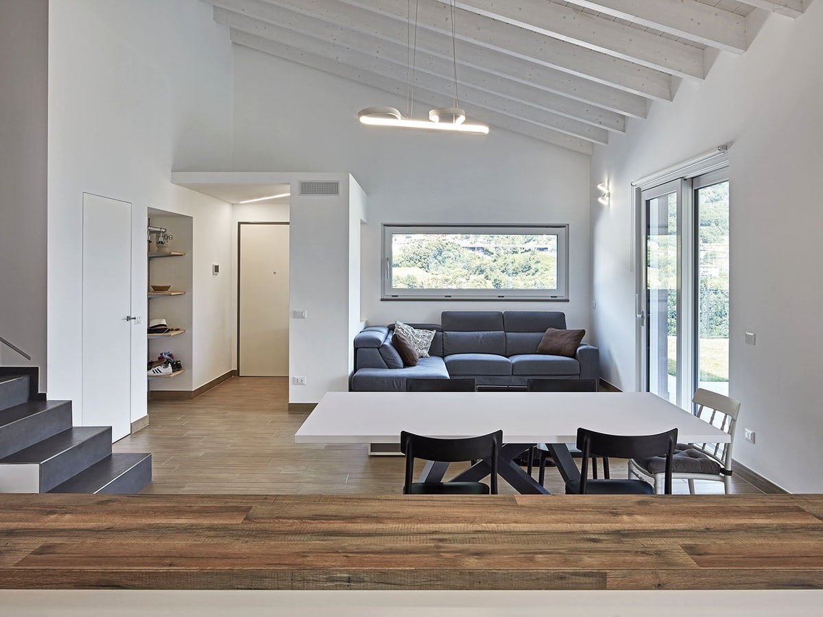 Villa singola in legno a Sovere