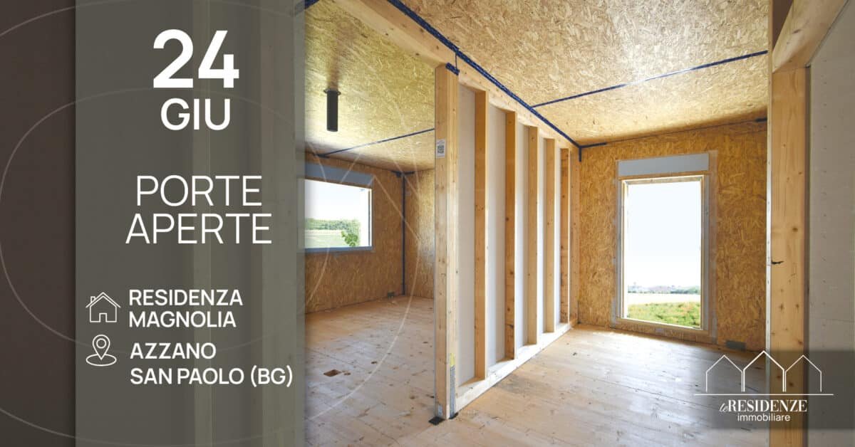 Porte Aperte: Residenza Magnolia ad Azzano San Paolo (riservato ai privati)