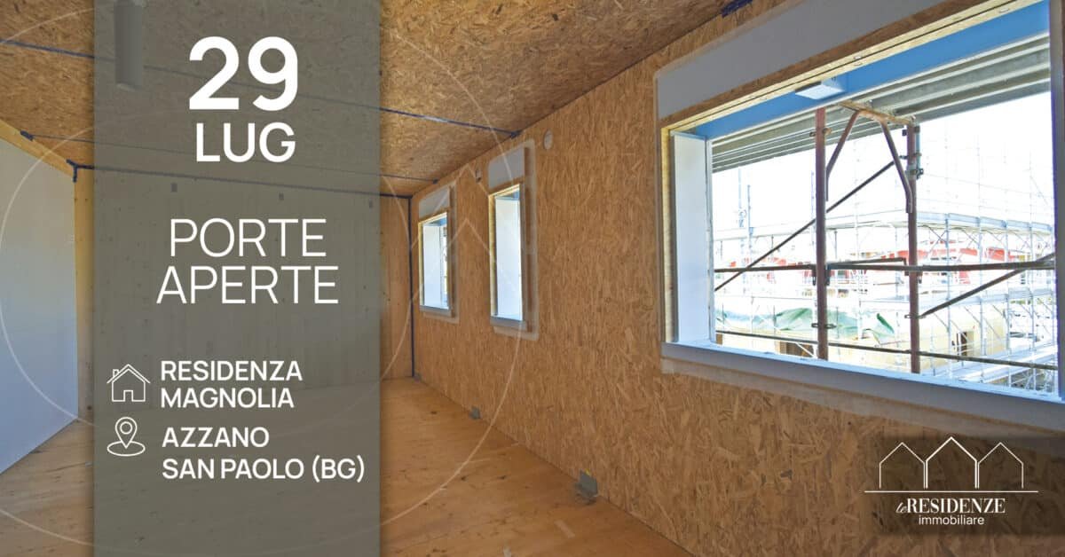 Porte Aperte: Residenza Magnolia ad Azzano San Paolo (BG)
