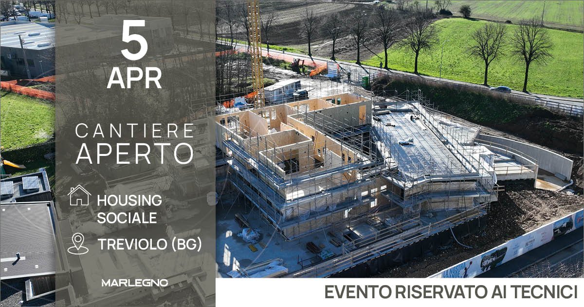Cantiere Aperto: Social Housing a Treviolo (BG) (riservato a tecnici e professionisti)