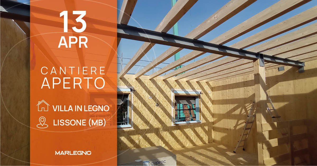 Cantiere Aperto: Villa in legno a Lissone (MB)