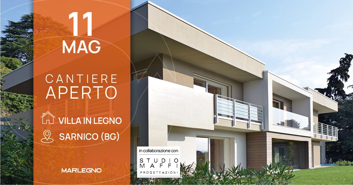Cantiere Aperto: Ville in legno a Sarnico (BG)
