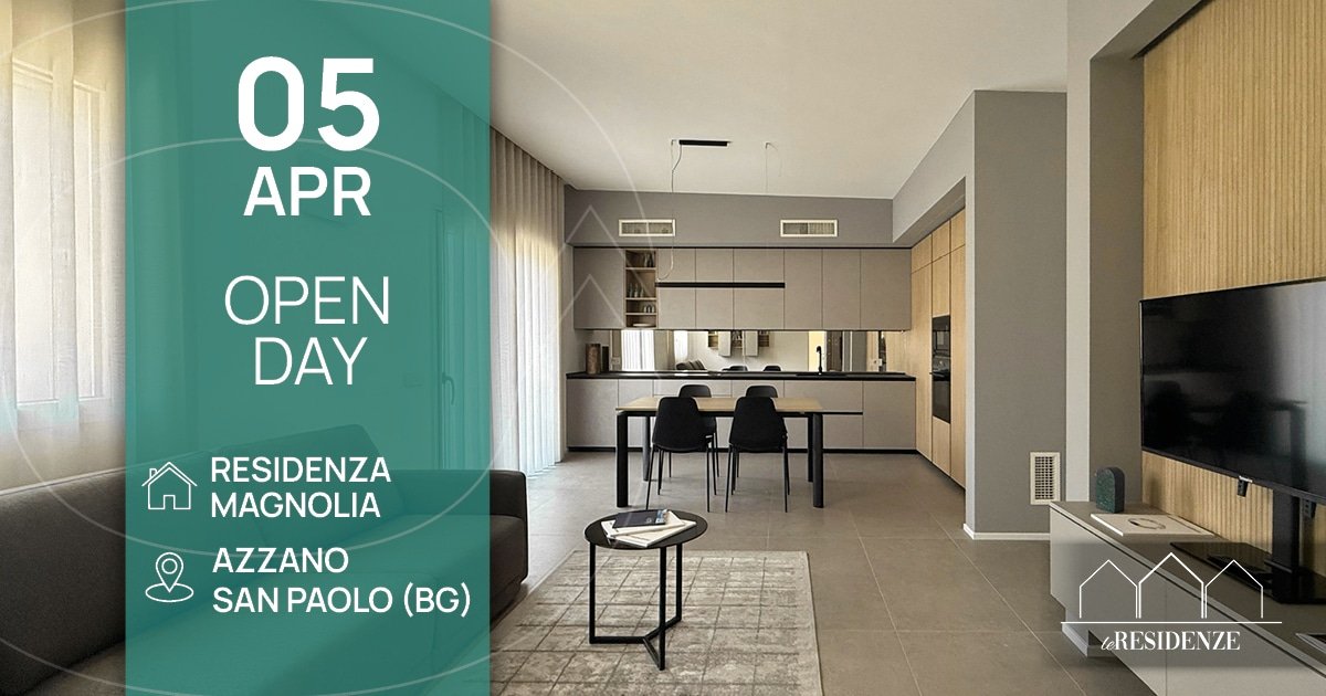 Open Day: Residenza Magnolia ad Azzano San Paolo (BG)