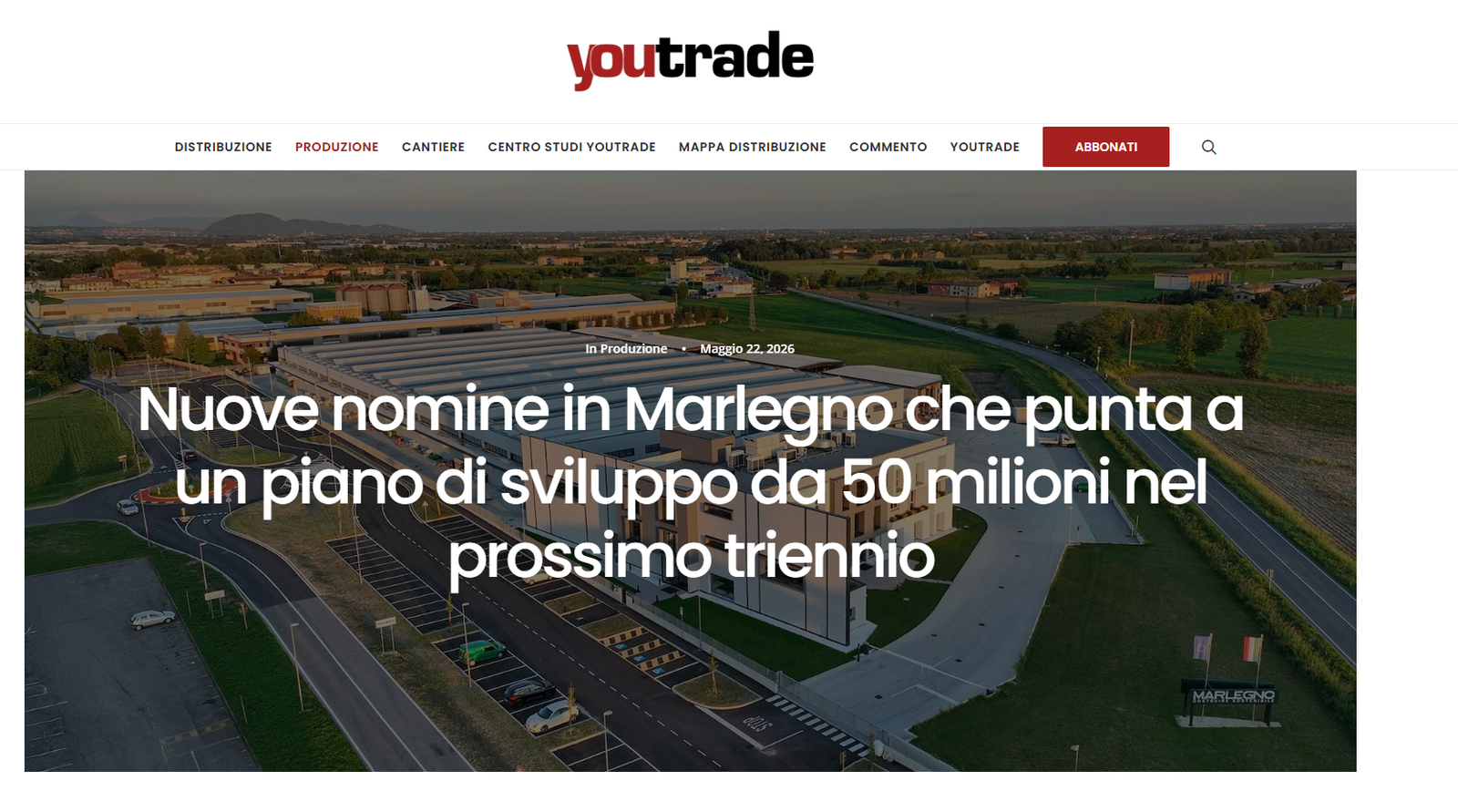 Nuove nomine di Marlegno
